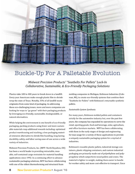 Midwest Precision Products News and PR